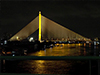 Rama VIII Bridge at night