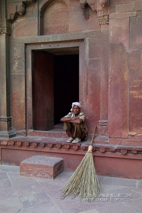 Sweeper, Agra (India)