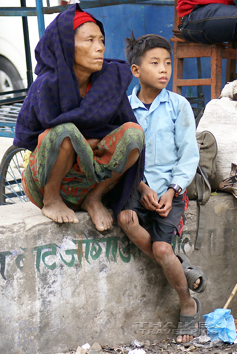 At The Bus Stop, Mugling (Nepal)